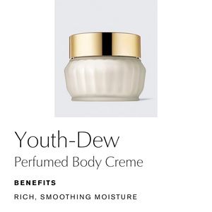 Estée Lauder youth dew perfecting body cream!